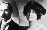 John Jacob Astor mit seiner Frau 